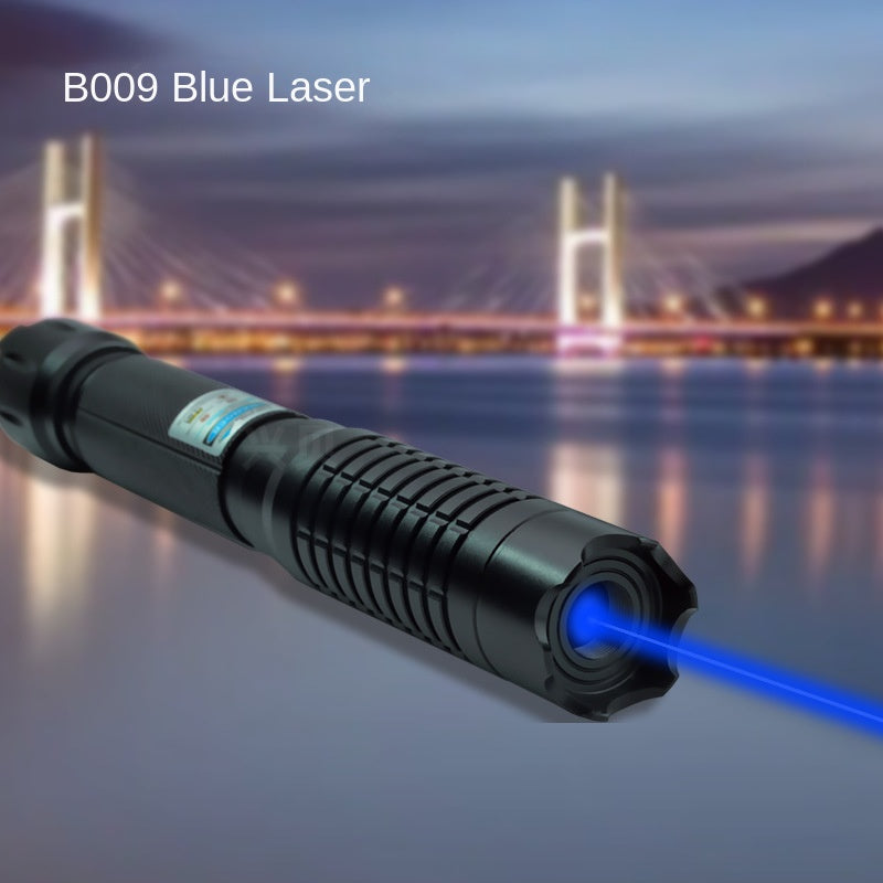 Factory Direct Sales High-Power Blue Laser Pointer Flashlight Outdoor Entertainment Laser Light Starry Sky Effect