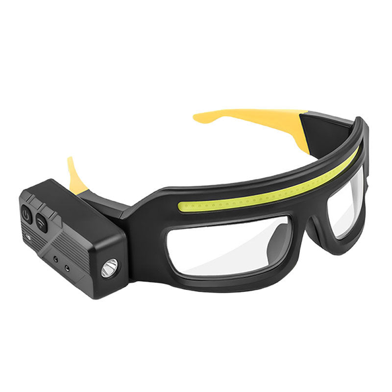 Rechargeable LED Headlamp | Wave Sensor, 5 Modes, 90° Adjustable, for Hands-Free Outdoor Work & Activities