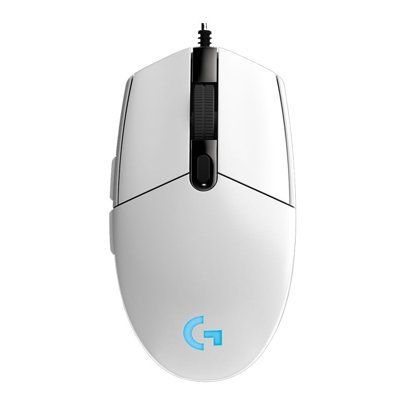 Logitech G102/G102 second-generation wired gaming mouse e-sports lol eating chicken macro RGB pressure gun programming desktop computer