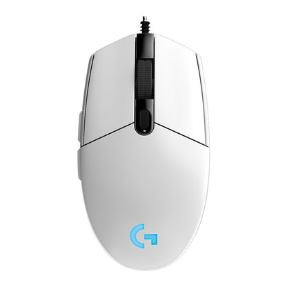 Logitech G102/G102 second-generation wired gaming mouse e-sports lol eating chicken macro RGB pressure gun programming desktop computer