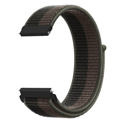 Suitable for Jiaming Samsung Watch 4/5 Huawei GT2/3 Universal Watch Strap Nylon Loop 20/22mm Sports Wrist Strap