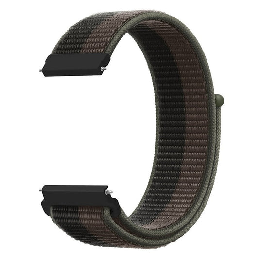 Suitable for Jiaming Samsung Watch 4/5 Huawei GT2/3 Universal Watch Strap Nylon Loop 20/22mm Sports Wrist Strap