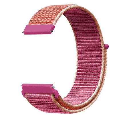 Suitable for Jiaming Samsung Watch 4/5 Huawei GT2/3 Universal Watch Strap Nylon Loop 20/22mm Sports Wrist Strap