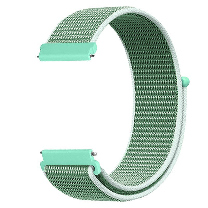 Suitable for Jiaming Samsung Watch 4/5 Huawei GT2/3 Universal Watch Strap Nylon Loop 20/22mm Sports Wrist Strap