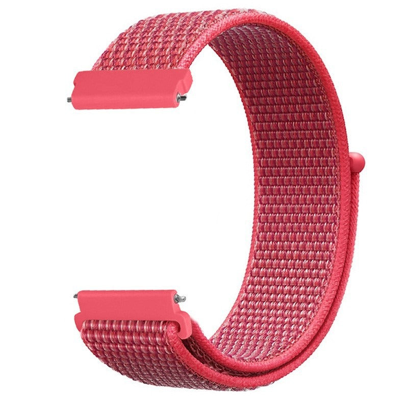 Suitable for Jiaming Samsung Watch 4/5 Huawei GT2/3 Universal Watch Strap Nylon Loop 20/22mm Sports Wrist Strap