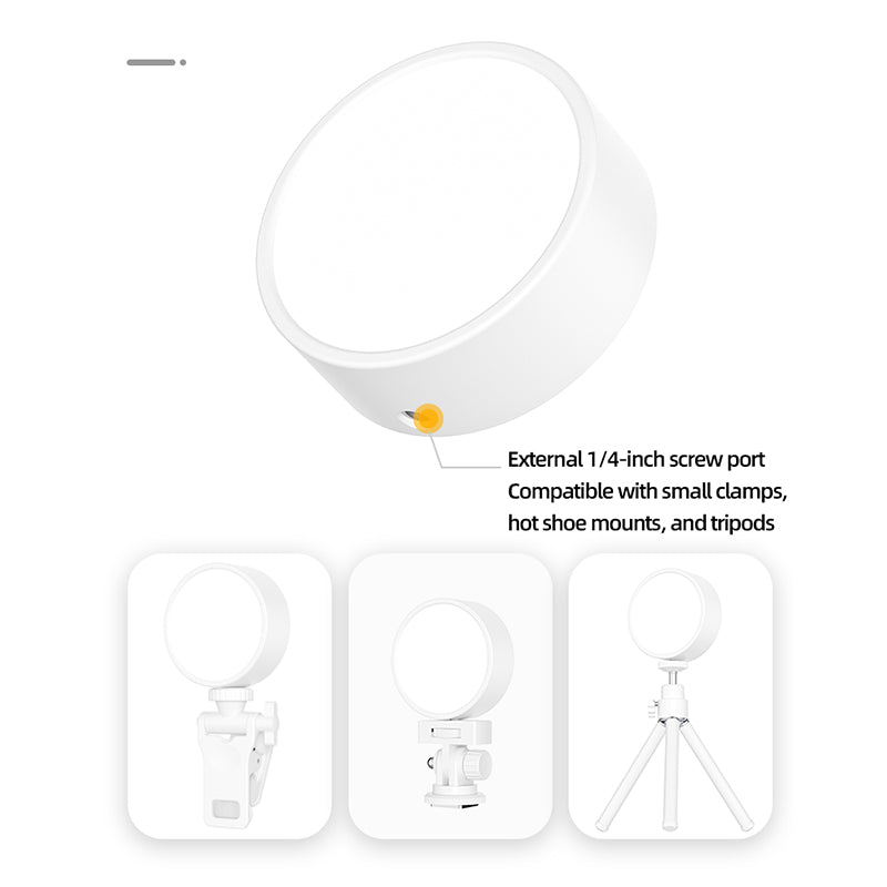 Mini fill light, mobile selfie light, video conference live light, magnetic pocket light