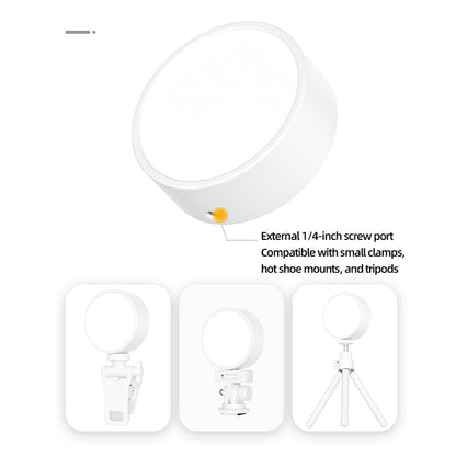 Mini fill light, mobile selfie light, video conference live light, magnetic pocket light
