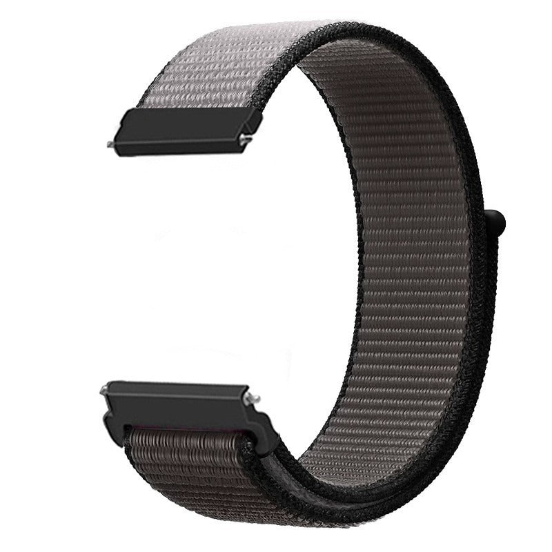 Suitable for Jiaming Samsung Watch 4/5 Huawei GT2/3 Universal Watch Strap Nylon Loop 20/22mm Sports Wrist Strap