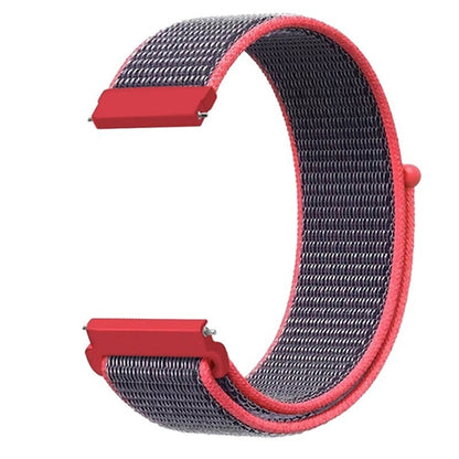 Suitable for Jiaming Samsung Watch 4/5 Huawei GT2/3 Universal Watch Strap Nylon Loop 20/22mm Sports Wrist Strap