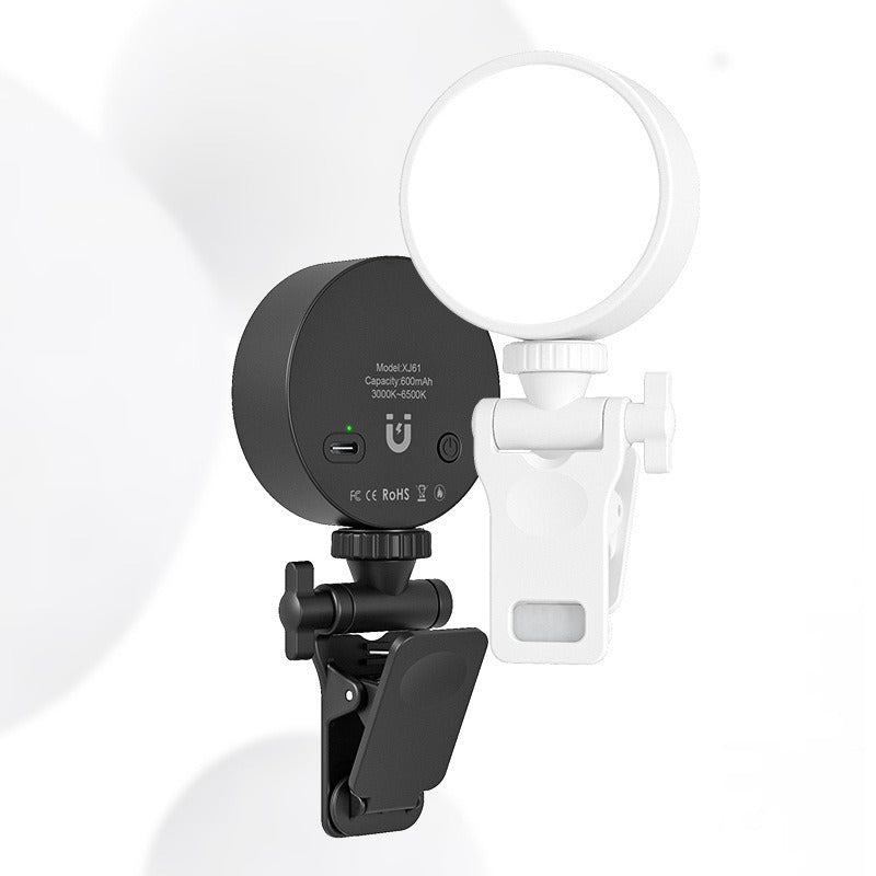 Mini fill light, mobile selfie light, video conference live light, magnetic pocket light