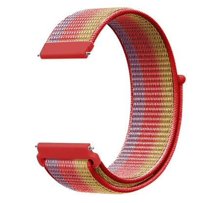 Suitable for Jiaming Samsung Watch 4/5 Huawei GT2/3 Universal Watch Strap Nylon Loop 20/22mm Sports Wrist Strap