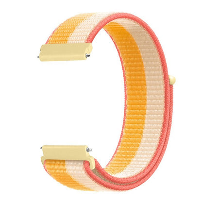 Suitable for Jiaming Samsung Watch 4/5 Huawei GT2/3 Universal Watch Strap Nylon Loop 20/22mm Sports Wrist Strap
