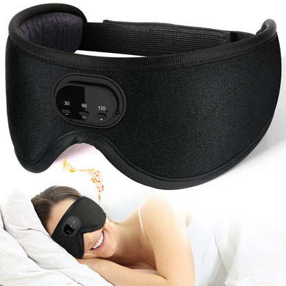 Bluetooth White Noise Milk Silk 3D Eye Socket Full Blackout Breathable Smart Music Sleep Mask