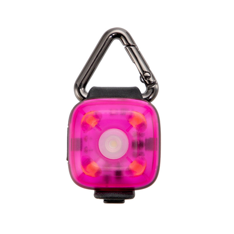USB Rechargeable 3-Mode LED Pet Safety Light - Glowing Collar for Dogs and Cats