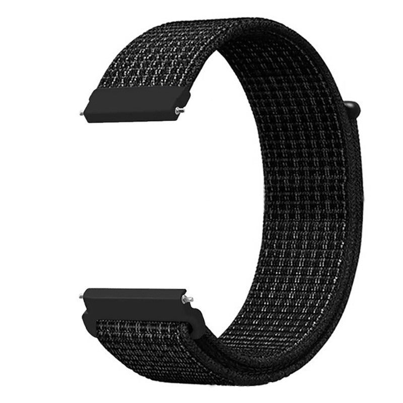 Suitable for Jiaming Samsung Watch 4/5 Huawei GT2/3 Universal Watch Strap Nylon Loop 20/22mm Sports Wrist Strap
