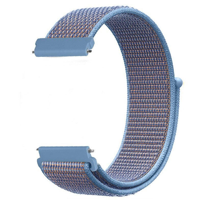 Suitable for Jiaming Samsung Watch 4/5 Huawei GT2/3 Universal Watch Strap Nylon Loop 20/22mm Sports Wrist Strap