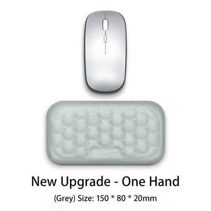 Keyboard mouse wrist rest ergonomic office typing protect relax wrist memory foam mouse pad computer notebook mouse pad