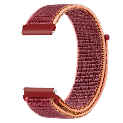 Suitable for Jiaming Samsung Watch 4/5 Huawei GT2/3 Universal Watch Strap Nylon Loop 20/22mm Sports Wrist Strap