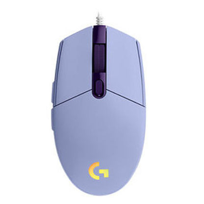Logitech G102/G102 second-generation wired gaming mouse e-sports lol eating chicken macro RGB pressure gun programming desktop computer