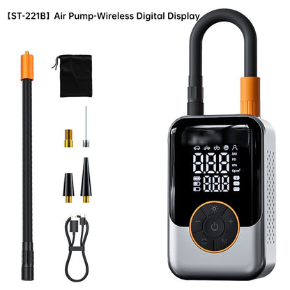 Portable Wireless Inflator for Tires & Balls