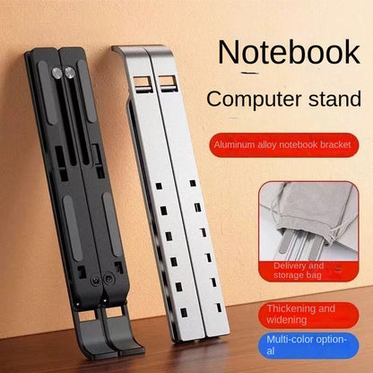 Laptop Stand Foldable Portable Cooling Pad Elevated N3 Bracket Aluminum Desktop Stable Computer Stand