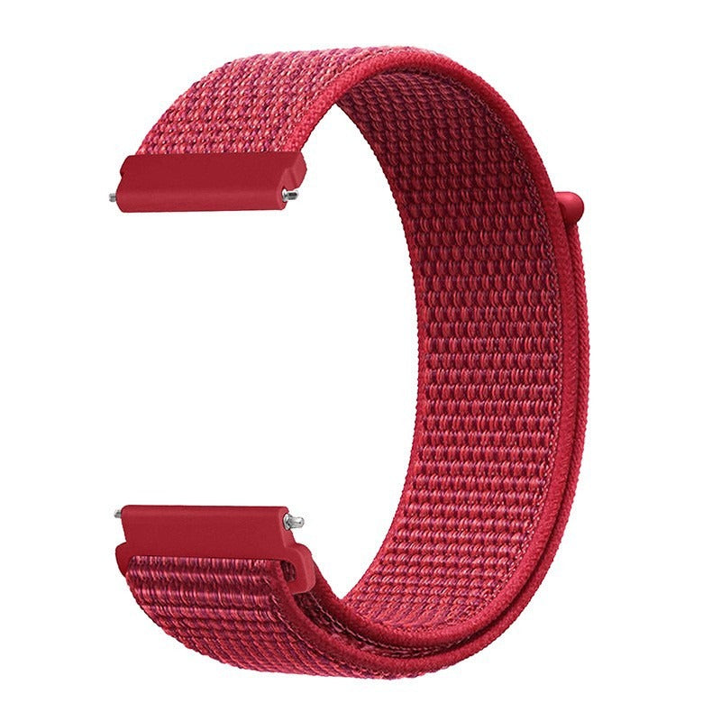 Suitable for Jiaming Samsung Watch 4/5 Huawei GT2/3 Universal Watch Strap Nylon Loop 20/22mm Sports Wrist Strap