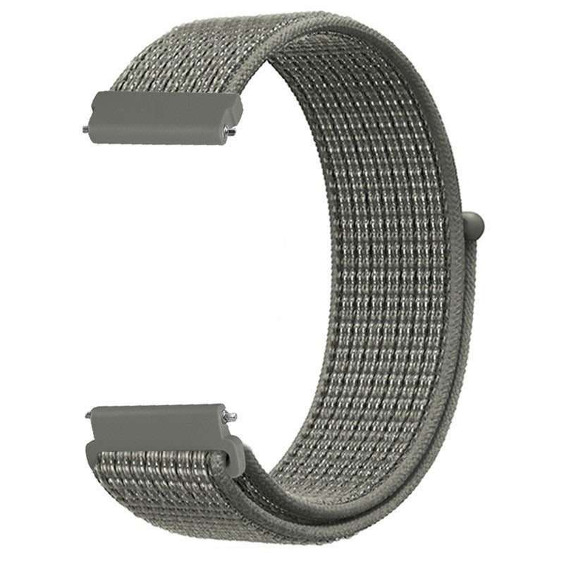 Suitable for Jiaming Samsung Watch 4/5 Huawei GT2/3 Universal Watch Strap Nylon Loop 20/22mm Sports Wrist Strap