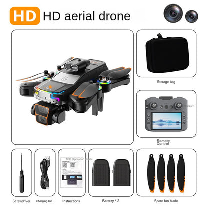 Z2 PRO Drone with Screen Controller, Dual Camera Optical Flow Positioning HD Aerial Photography, Long Battery Life