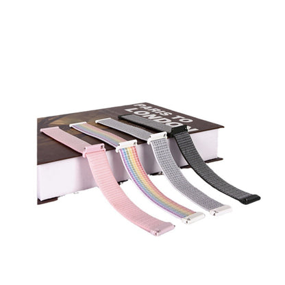 Suitable for Jiaming Samsung Watch 4/5 Huawei GT2/3 Universal Watch Strap Nylon Loop 20/22mm Sports Wrist Strap