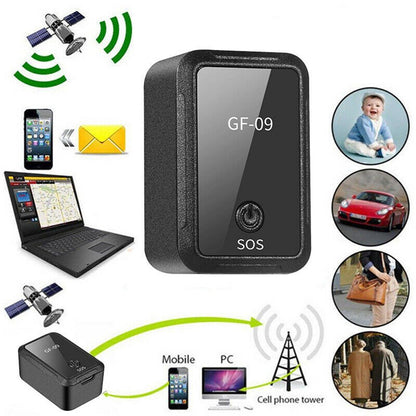 GF09 Locator Elderly And Children Anti-Lost Device Strong Magnetic Installation Free Car Anti-Theft GPS Car Tracking Locator
