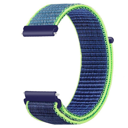 Suitable for Jiaming Samsung Watch 4/5 Huawei GT2/3 Universal Watch Strap Nylon Loop 20/22mm Sports Wrist Strap