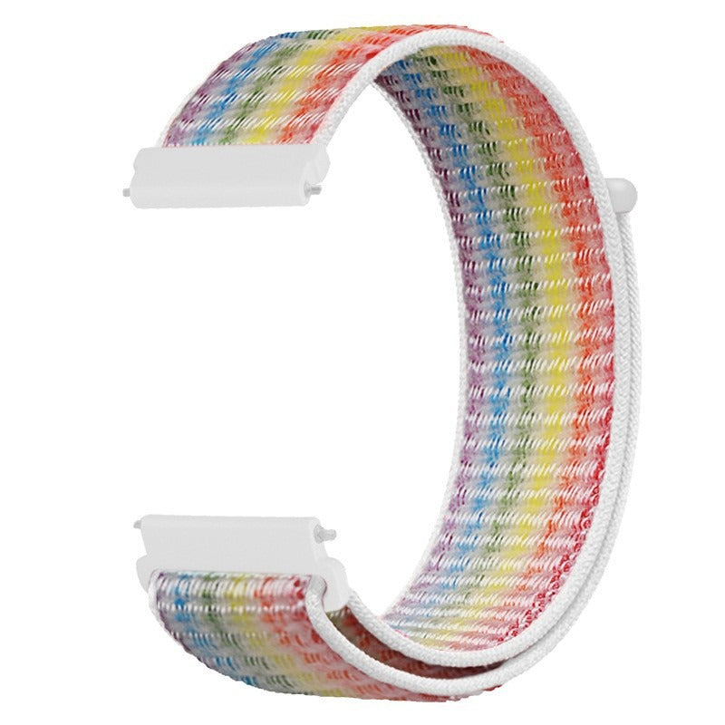 Suitable for Jiaming Samsung Watch 4/5 Huawei GT2/3 Universal Watch Strap Nylon Loop 20/22mm Sports Wrist Strap