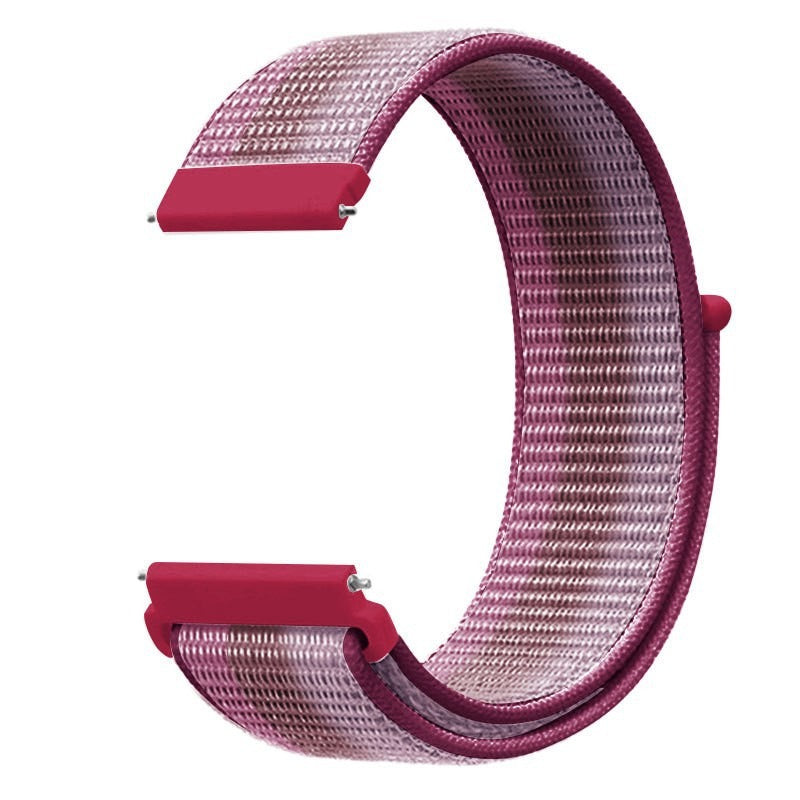 Suitable for Jiaming Samsung Watch 4/5 Huawei GT2/3 Universal Watch Strap Nylon Loop 20/22mm Sports Wrist Strap