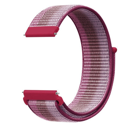 Suitable for Jiaming Samsung Watch 4/5 Huawei GT2/3 Universal Watch Strap Nylon Loop 20/22mm Sports Wrist Strap