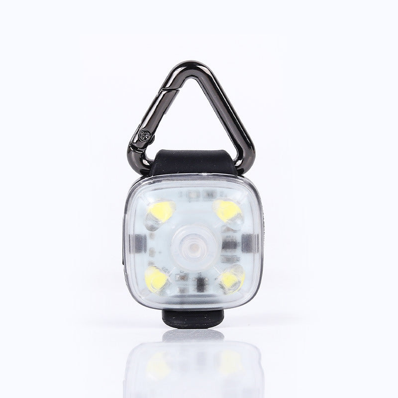 USB Rechargeable 3-Mode LED Pet Safety Light - Glowing Collar for Dogs and Cats