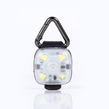 USB Rechargeable 3-Mode LED Pet Safety Light - Glowing Collar for Dogs and Cats